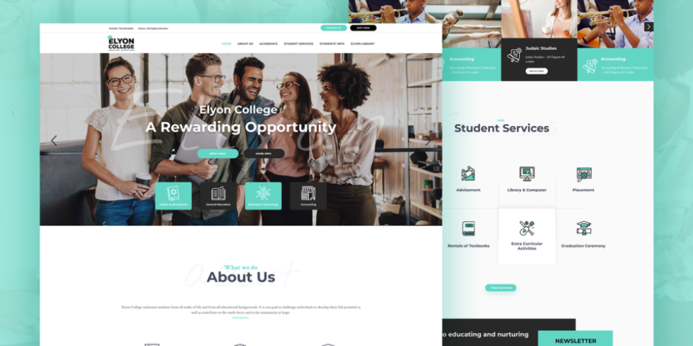 School and College Educational Institute Website