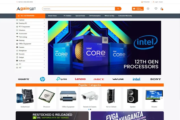 Template 11 Developed by Againsoft