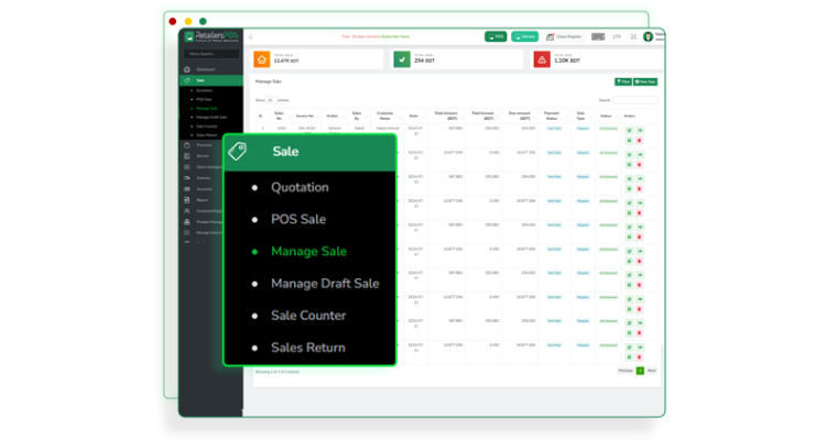Advanced Sales Management Developed by Againsoft